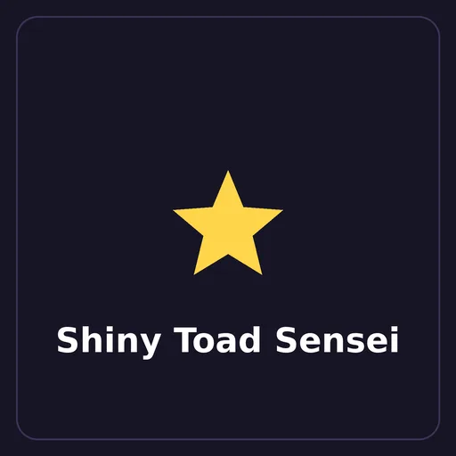 Shiny Toad Sensei